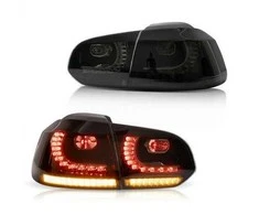 Car Light „Volkswagen Golf VI“ galiniai dinaminiai LED dūminiai žibintai