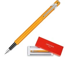 Caran D'ache Caran d`Arche Fountain pen 849 Fluo Line, F, oranžinė