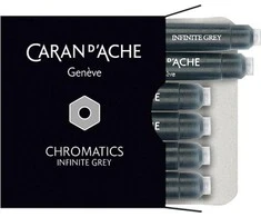 Caran d`Arche Chromatikos pilkojo rašalo kasetės 6 vnt.