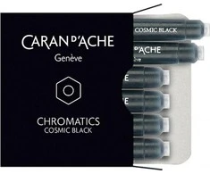 Caran d`Arche Chromatikos juodo rašalo kasetės 6 vnt.