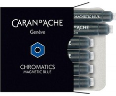 Caran d`Arche Chromatikos rašalo kasetės ryškiai mėlyna 6 vienetų