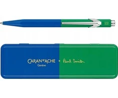 Caran d`Arche CARAN D'ACHE 849 Paul Smith Tušinukas Edition 4, M, dėžutėje, kobaltas/smaragdas