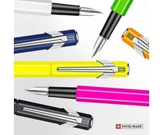Caran D'ache Caran d`Arche Fountain pen 849 Fluo Line, F, oranžinė