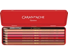 Caran d`Arche Pieštukai CARAN D'ACHE Supracolor Nina Cosford, 12 vnt., dėžutėje, mišrių spalvų