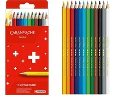 Caran d`Arche SARAN D 'ACHE Spalva, kartoninė dėžutė, 12 vnt.