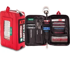 Care Plus Vaistinėlė SURVIVAL Compact pirmosios pagalbos rinkinys