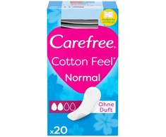 Carefree Cotton Feel wkładki higieniczne nieperfumowane Normal 20szt