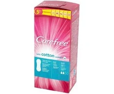 Carefree Cotton Feel Normal Kelnaičių įklotai be kvapo 20 vnt
