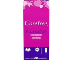 „Carefree Plus Large“ įklotai, 20 vnt.