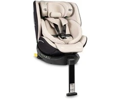 Caretero Automobilinė kėdutė LUMI I-SIZE, 40-150 cm, smėlio sp.
