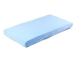 Sensillo paklodė su guma jersey, mėlyna, 120*60, 2204