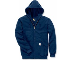 Carhartt užsegamas džemperis su gobtuvu – tamsiai mėlynas