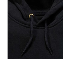 „Carhartt“ džemperis su „Signature“ logotipu ant rankovės, juodas