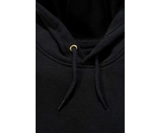 Carruzzo Carhartt Mid Signature Sleeve Logo Hoodie Juodas