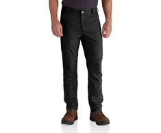 Carhartt Kelnės Carhartt Rigby Straight Fit kelnaitės juodos