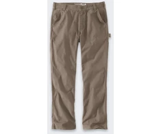 Carhartt Kelnės Carhartt Rugged Flex Duck Dungaree Desert