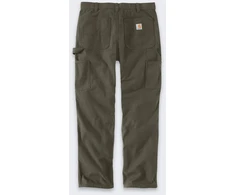 Carhartt Kelnės Carhartt Rugged Flex Duck Dungaree Moss