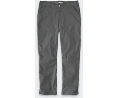 Carhartt Kelnės Carhartt Straight Rigby Dungaree Gravel