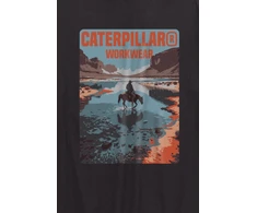 Carhartt Marškinėliai Caterpillar Workwear Juodas