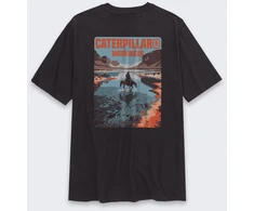 Carhartt Marškinėliai Caterpillar Workwear Juodas