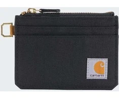 Carhartt nailono „Duck“ juodos spalvos kortelių piniginė