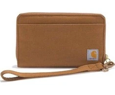 Carhartt Piniginės Carhartt Nlon Duck Lay Flat Clutch Brown