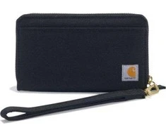 Carhartt Portfel Carhartt Nylon Duck LayFlat sankaba juoda