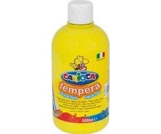 Carioca geltoni temperiniai dažai, 500ml