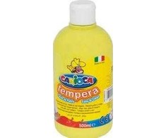 Carioca Tempera Dažai 500ml Citrininiai Geltoni