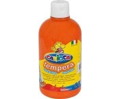 Carioca tempera dažai, 500ml, oranžiniai