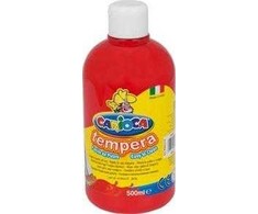 Carioca Tempera dažai 500ml, raudoni