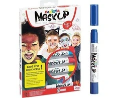 Dažai veidui CARIOCA Mask Up Party, 6 spalvos