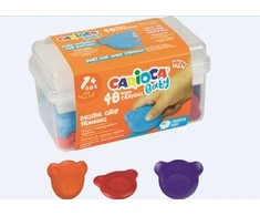 Carioca Crayons Teddy Bears Baby box 48 vnt
