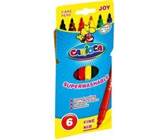 Flomasteriai JOY, Carioca, 6 sp.