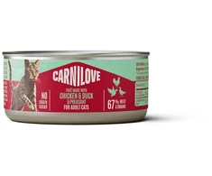 Vafo Praha Sro Carni Love Carnilove Carnilove Cat Can Konservai dla kotów Kurczak, kaczka i bażant 100 g