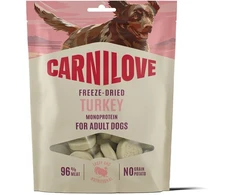 Carni Love Carnilove Treats liofilizuoti mėsos skanėstai šunims su kalakutiena, 60 g