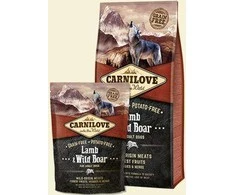 Carni Love Dog su ėriena ir šerniena for Adult 1,5kg