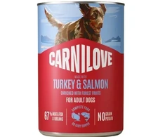 Carni Love Carnilove Pasztet Maistas šuniui kalakutiena lašiša 400g