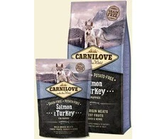 Carni Love Dog su lašiša ir kalakutiena Puppy 12kg