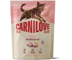 Carni Love True Fresh kalakutiena Sterilised - sausas kačių maistas - 400g