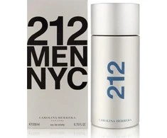 Carolina Herrera 212 Men EDT tualetinis vanduo vyrams, 200 ml