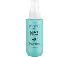 Bioearth Mint Choco Gaivinantis purškiklis kūnui, veidui ir plaukams, 100 ml