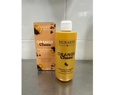 Bioearth Oranžinė šokoladinė prausimosi ir šveitimo dušo želė Visų odos tipų, 250 ml