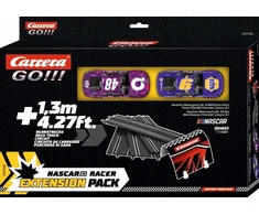 Carrera 71606 Rinkinys rozszerzający GO 1,4m + samochody Nascar