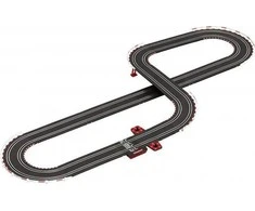 Žaislai - Slotų automobilių lenktynių rinkinys - Carrera 1:43 Go Race To Victory (trasa, 2 automobiliai, valdikliai, maitinimo šaltinis)