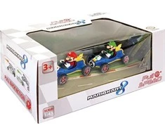 Carrera Mario Kart Mach 8 Twinpack atbulinės transporto priemonės komplektas
