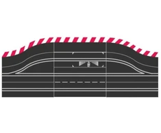 Carrera PIT Lane su šoninėmis juostomis, skirta DIGITAL 132/D124 30374 (GCD3051)