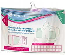 Carriwell Simed BAGS mikrobangų sterilizavimo maišeliai – 5 vnt. > 100 panaudojimų