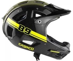 Casco CASCO MTBE uždaras anglies pluošto neoninis M dviračio šalmas