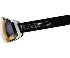 Casco Slidinėjimo akiniai FX-80 su dirželiu VAUTRON Plus sidabriniai L
